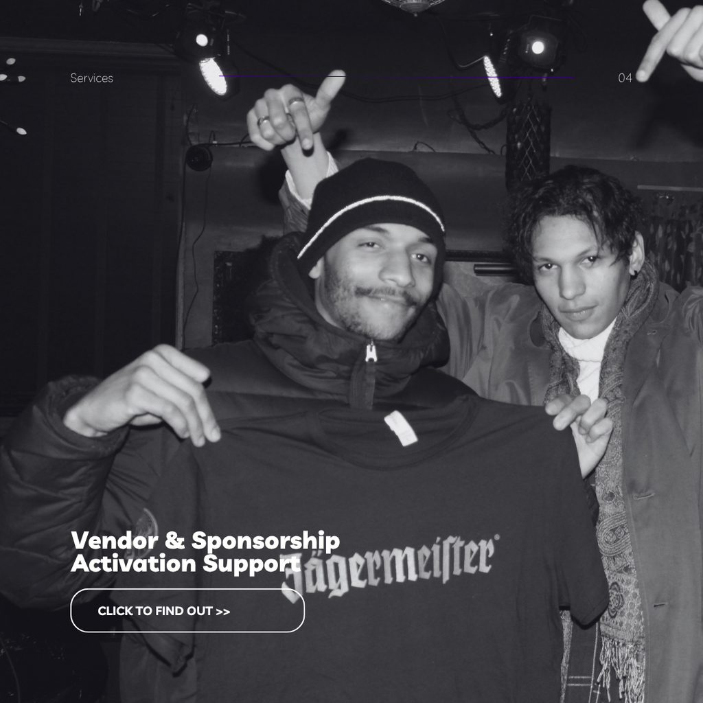 Vendor & Sponsorship Activation Support