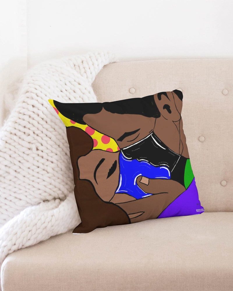The New Norm Throw Pillow Case 18"x18"